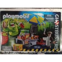 Usado, Playmobil 9222 Ghostbusters Carrito De Hot Dogs Pegajoso  segunda mano   México 