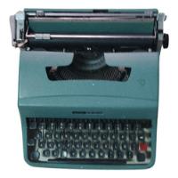 Usado, Máquina De Escribir Olivetti Lettera 32 Con Estuche segunda mano   México 