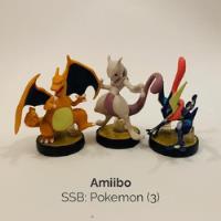 Usado, Pokemon Amiibo Super Smash Bros Charizard Mewtwo Greninja segunda mano   México 