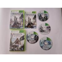 Combo De Assassins Creed 3 Iii + Assassins Creed 4 Xbox 360 segunda mano   México 