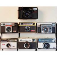 6 Cámara Instamatic Kodak Y Una Nikon De 35mm De Decoración , usado segunda mano   México 