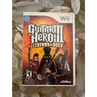 Guitar Hero Iii Legends Of Rock Nintendo Wii Wii U 3 Gh, usado segunda mano   México 