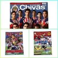 Revistas Chivas Firmadas Ramón Morales Omar Bravo Y Fabián  segunda mano   México 