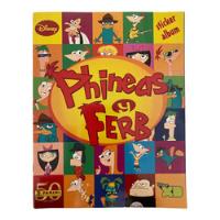 Sticker Album De Phineas Y Ferb Editorial Panini 2011 Disney, usado segunda mano   México 