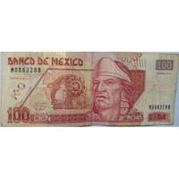 Billete 100 Pesos Familia D1 Banda Iridiscente Antiguo 02, usado segunda mano   México 