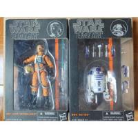 Luke Skywalker Y R2-d2. Black Serie. Línea Naranja., usado segunda mano   México 