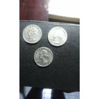 3 Monedas De Colección De Quarter Dólar Liberty 1979 1988 96, usado segunda mano   México 