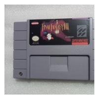 Final Fantasy 3 Iii Snes Super Nintendo Juego Fisico Clasico, usado segunda mano   México 