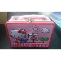 2012 Sanrio Hello Kitty Tin Mini Lunch Box 14 X 10 Cms segunda mano   México 