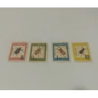 Usado, Estampillas Postales Albania Escarabajos 1963 7-137 segunda mano   México 
