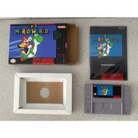 Usado, Super Mario World Juego Original (caja Y Manual Son Custom) segunda mano   México 