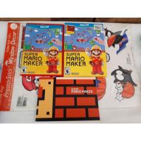 Super Mario Maker De Wii U Con Caja De Carton Y Libro,bueno segunda mano   México 