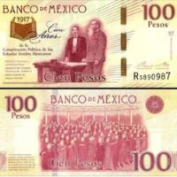 Usado, 1 Billete De 100 Pesos Constitución 1917 Totalmente Nuevo segunda mano   México 