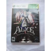 Alice Madness Returns Xbox 360  segunda mano   México 