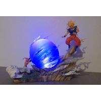 Figura De Colección Goku Vs Majin Buu Con Luz Led, usado segunda mano   México 