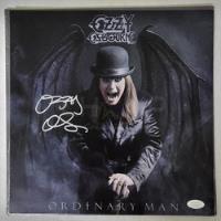 Disco Autografiado Ozzy Osbourne Ordinary Man Vinyl Lp Album, usado segunda mano   México 