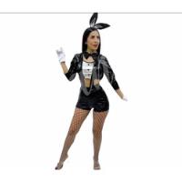 Disfraz Para Dama Talla Ch; Conejita Playboy Para Halloween, usado segunda mano   México 