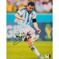 Foto Firmada Lionel Messi Seleccion Argentina Autografo, usado segunda mano   México 
