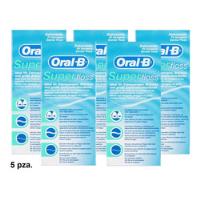 Usado, Hilo Dental Super Floss Oral-b Ortodoncia 5 Packs De 50u segunda mano   México 