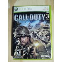Call Of Duty 3 Xbox360 , usado segunda mano   México 