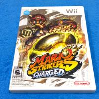 Mario Strikers Charged Completo Manual Folletos Nintendo Wii, usado segunda mano   México 