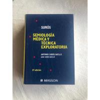 Usado, Libro Semiología Médica Y Técnica Exploratoria Antonio Surós segunda mano   México 