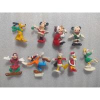 Figuras Sonrics Navidad Disney Mickey Mouse- 9 Pzs, usado segunda mano   México 