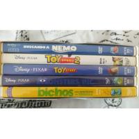 Dvd's Colección Disney Pixar 5 Películas Toy Story, Nemo Y + segunda mano   México 