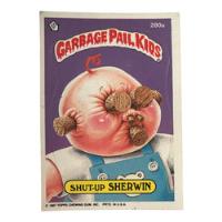 Garbage Pail Kids Card #280a Shut Up Sherwin Topps 1987 S7, usado segunda mano   México 
