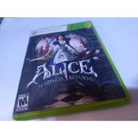 Alice Madness Returns Xbox360 , usado segunda mano   México 