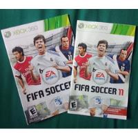 Manual Y Carátula Juego Fifa Soccer 11 Xbox 360, usado segunda mano   México 
